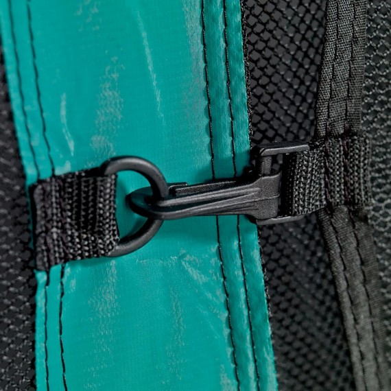 Fermeture de la porte du filet 