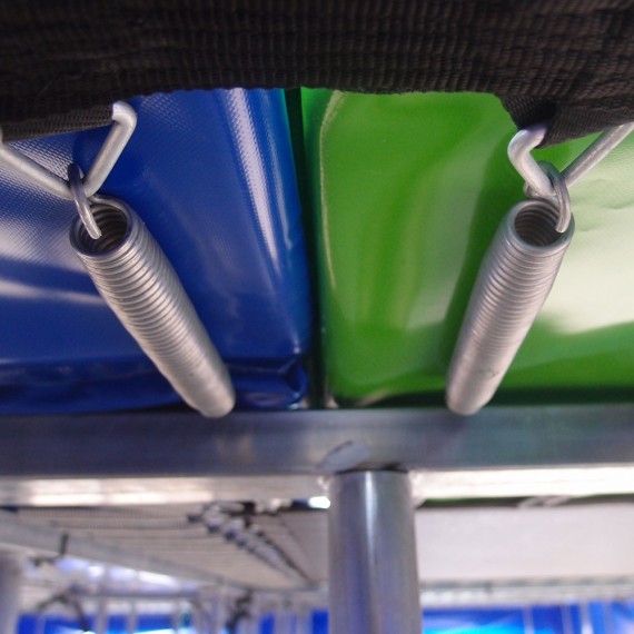Aero 265 squares battery of trampolines