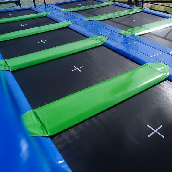 Batterie de trampolines Aéro 365 - rectangle