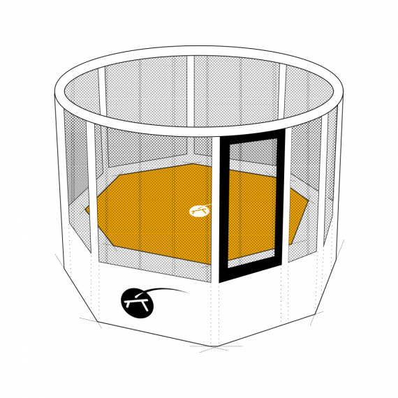 Toile de saut sur-mesure pour trampoline professionnel