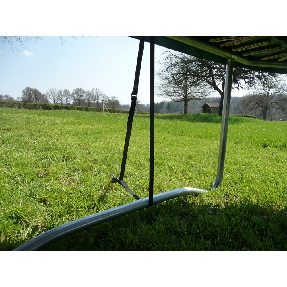 Kit de fixation au sol pour trampoline de jardin