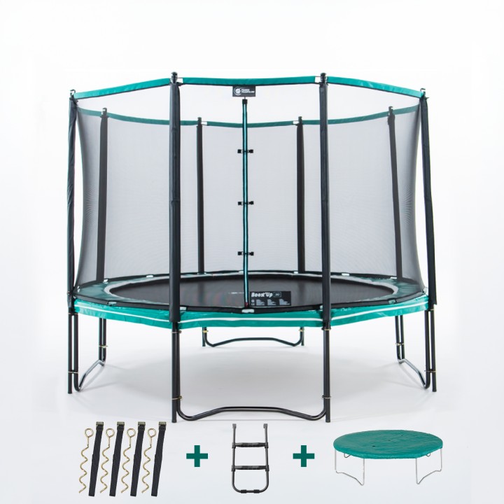 12ft Boost'Up 360 Trampoline - Pack XXL
