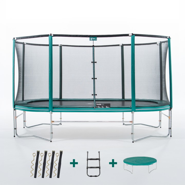 Trampoline Ovalie 490 - Pack XXL