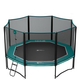 15ft Octopulse 460 Trampoline - Pack XXL- Green