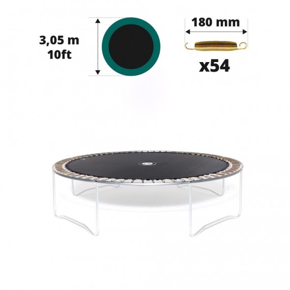 10ft trampoline jumping mat for 54 springs of 180 mm