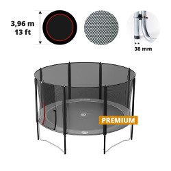 13ft Premium trampoline net for 8 posts
