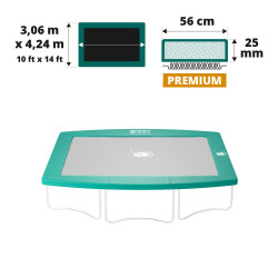 Coussin protection avec consignes de sécurité imprimées