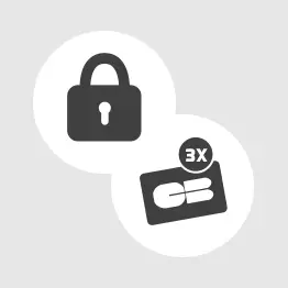 Paiement 100% sécurisé, liberté du mode de paiement