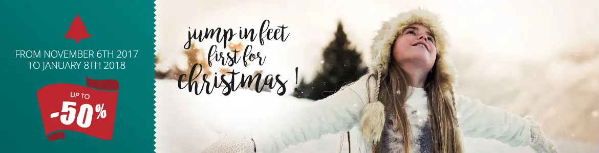 Jump in feet first for Christmas!
