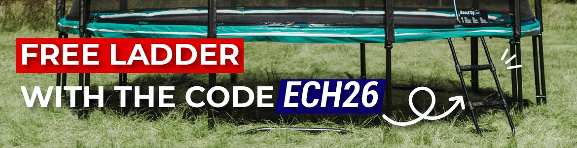 Echelle trampoline offerte en Février 2026
