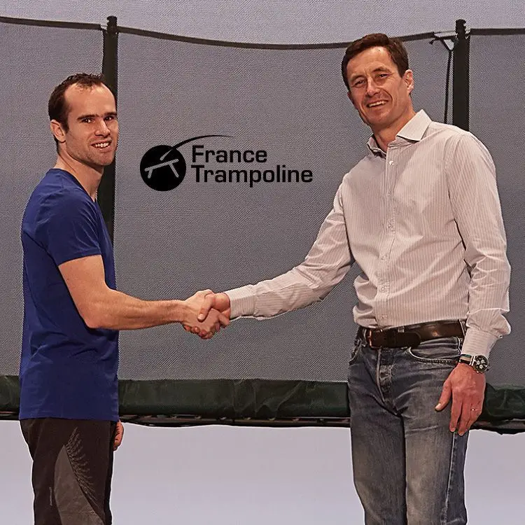 Partenariat France Trampoline & Sébastien Martiny