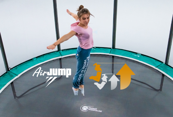 A technical jumping mat designed for DARING jumps