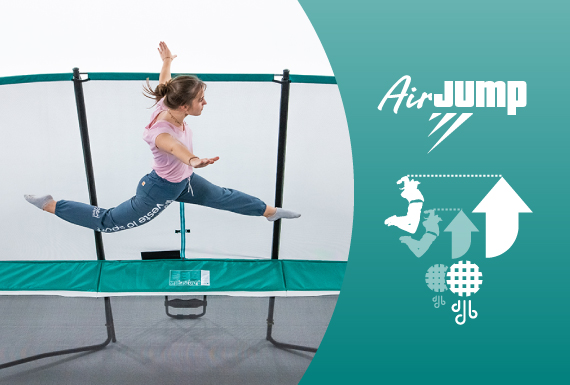 A new, technical jumping mat designed for DARING jumps