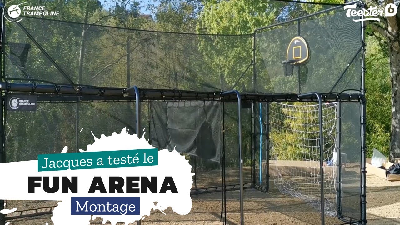 La Fun Arena de chez France Trampoline - Tutoriel de montage