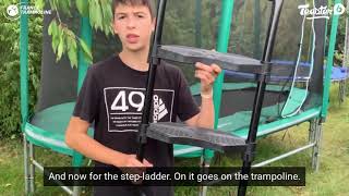 Pack Ovalie 360 garden trampoline - Assembly tutorial
