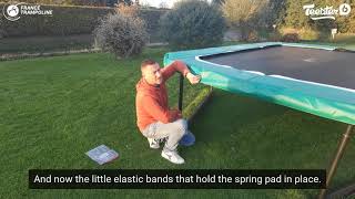 Trampoline Pack Apollo Sport 400 from France Trampoline - Dismantling and winterization