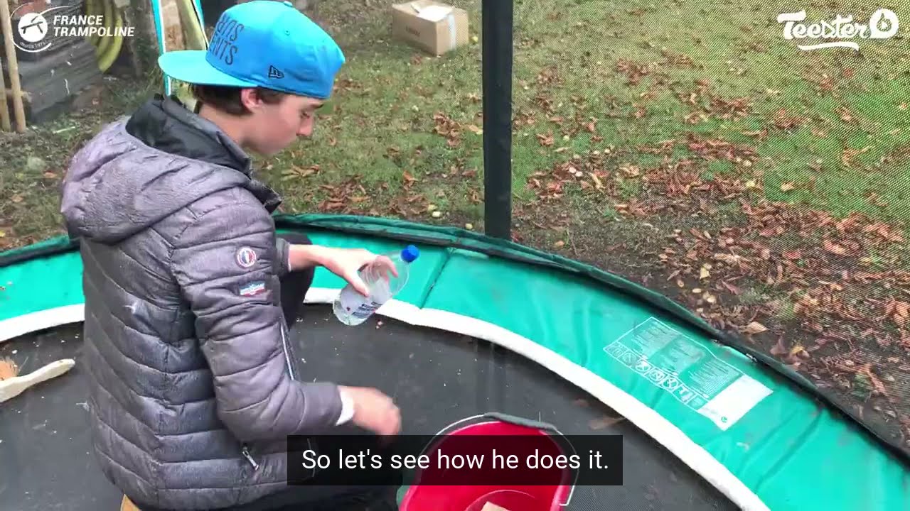 Trampoline Pack Boost Up 300 from France Trampoline - Maintenance and winterization