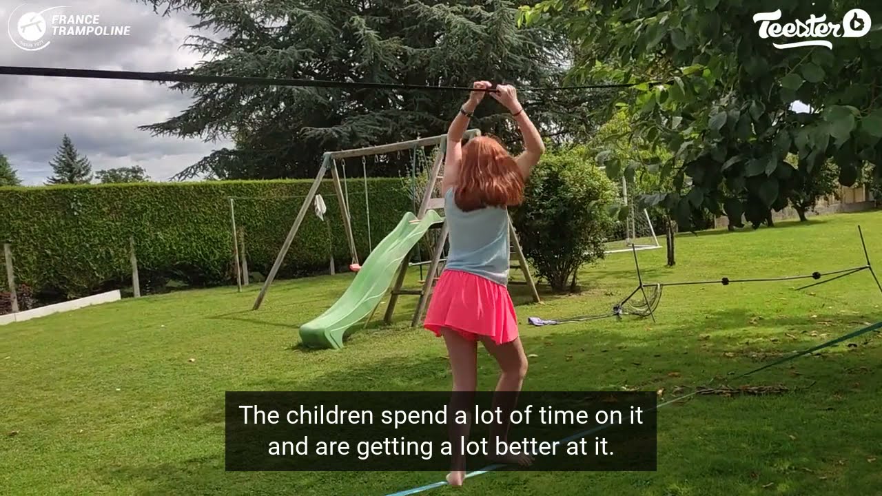 Slackline with learning kit from France Trampoline - Experience after 3 months