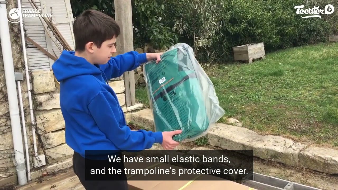 Garden trampoline Pack Ovalie 360 - Product overview