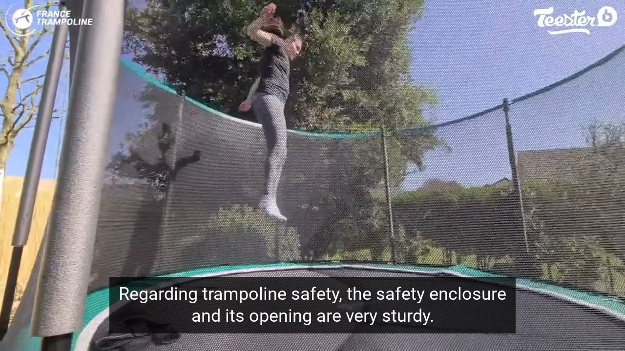 Trampoline Pack Boost Up 390 from France Trampoline - Jumping experience