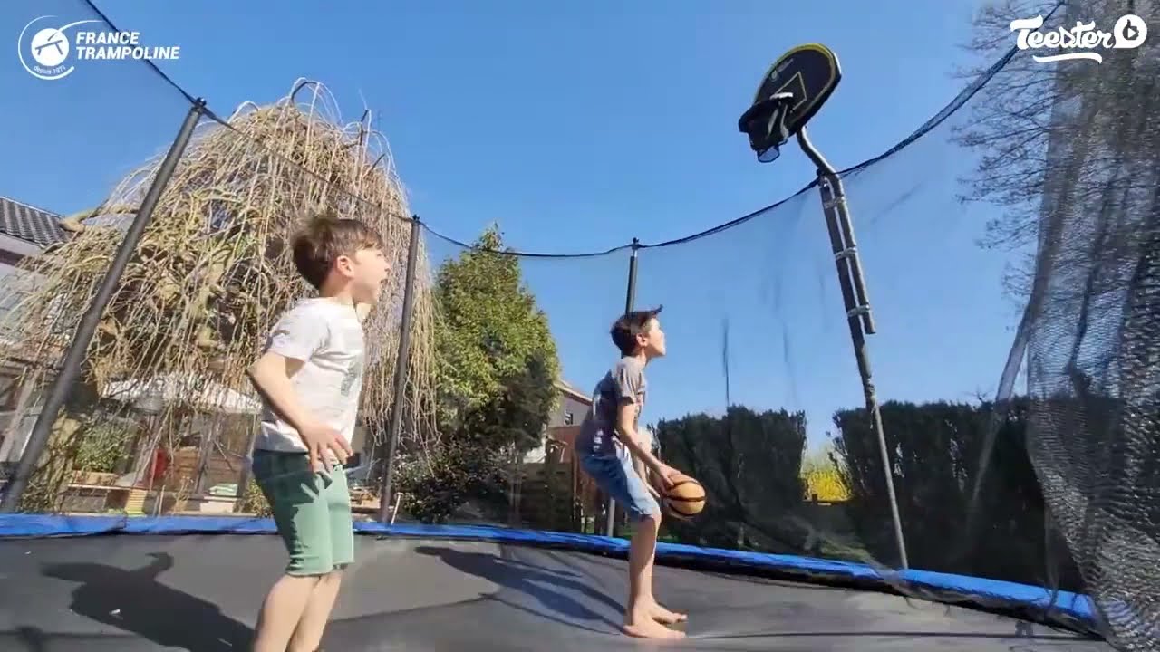 Basketball hoop for trampoline - Product overview