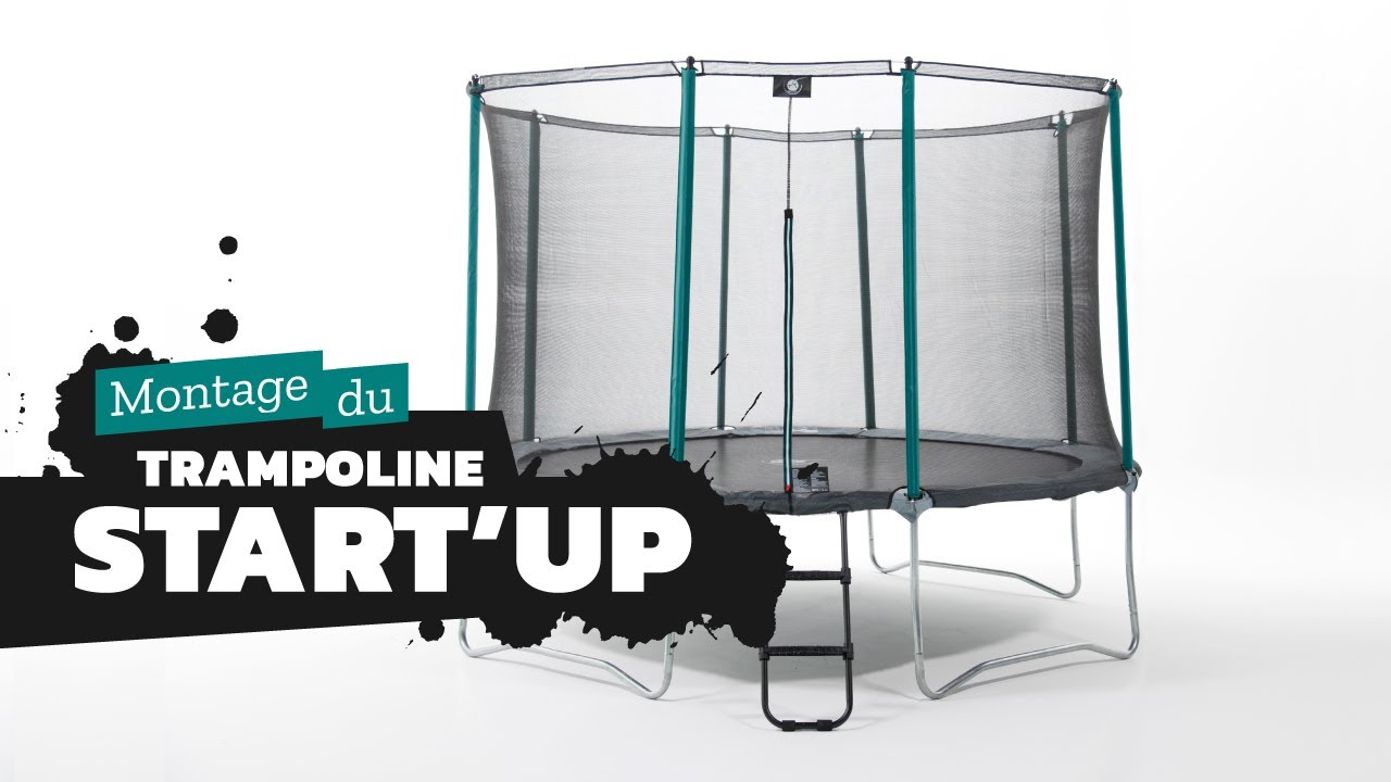France Trampoline  - Vidéo de montage du trampoline rond Start'Up
