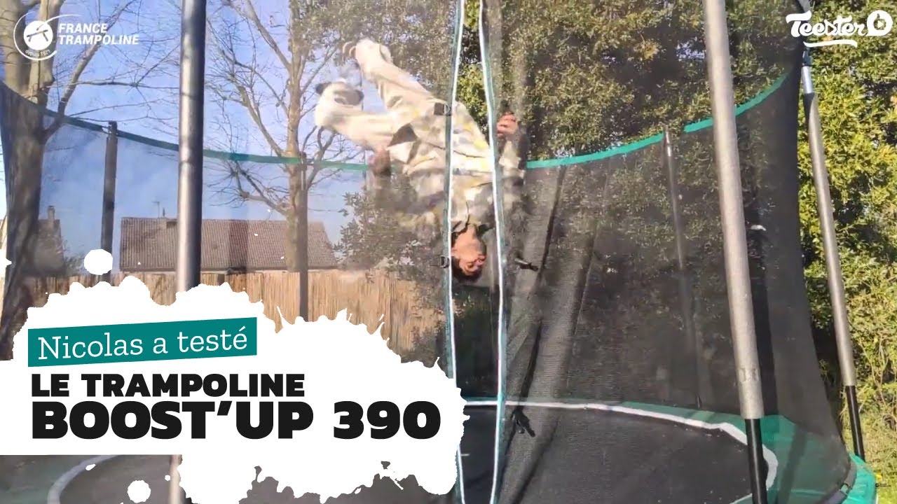 Trampoline Boost'Up 390 - Présentation client du produit