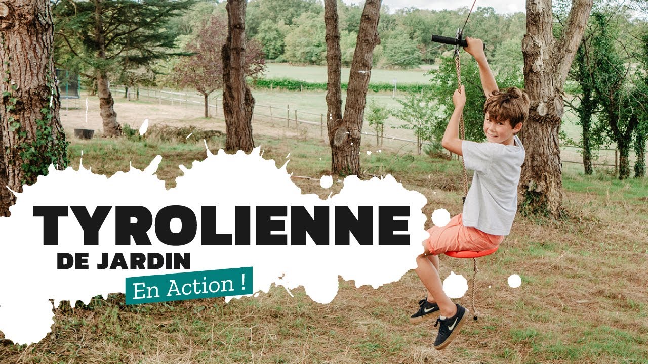 Tyrolienne - France Trampoline