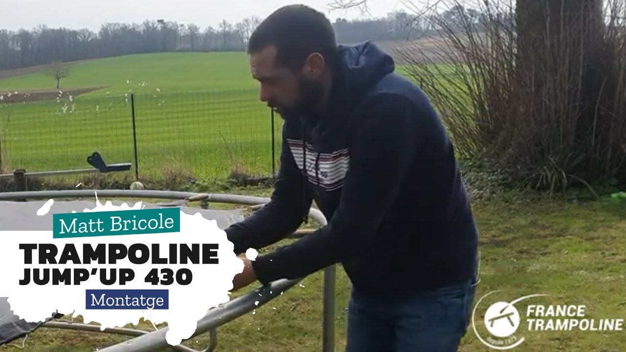 Matt Bricole x France Trampoline - Montage Trampoline Jump'Up 430