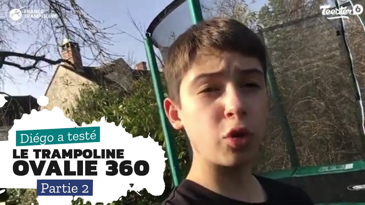 Trampoline de jardin Pack Ovalie 360 - Retour d'expérience client du produit