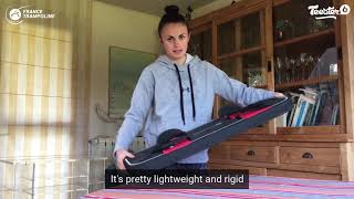 Freestyle board for garden trampoline - Customer product presentation