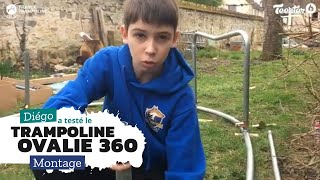 Trampoline de jardin Pack Ovalie 360 - Tutoriel montage