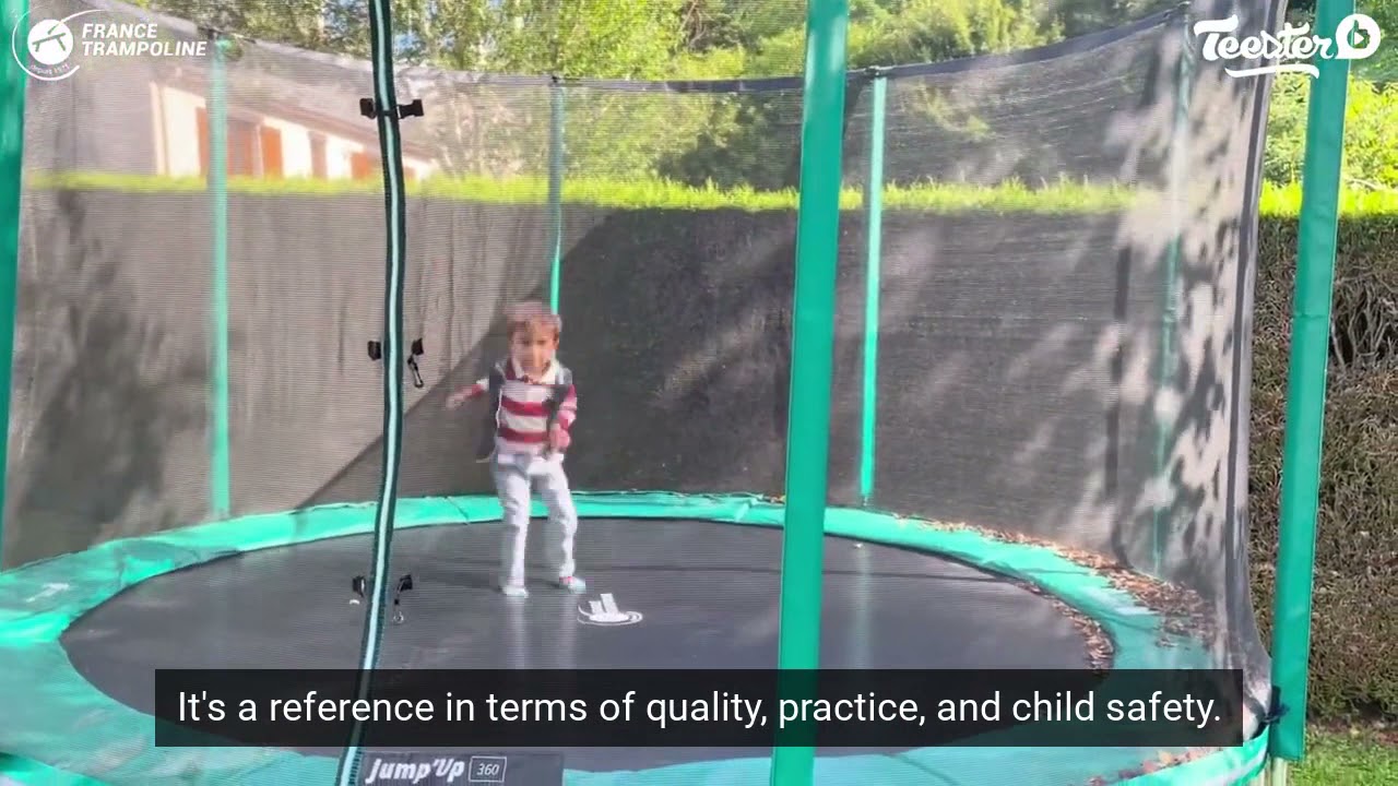 The Jump'Up 360 garden trampoline from France Trampoline - Experience after 3 months