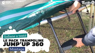 Trampoline de jardin Pack Jump 360 de chez France Trampoline - Montage