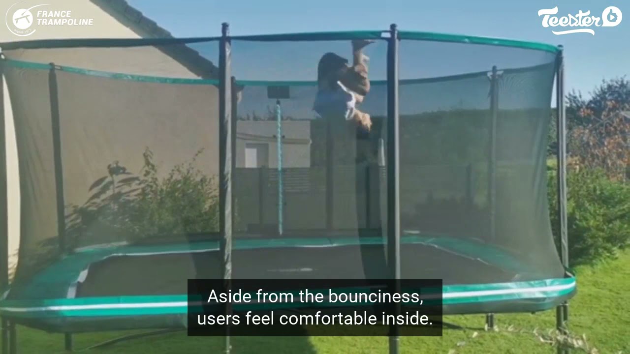 Pack Apollo Sport 400, garden trampoline from France Trampoline - Use and Feedback