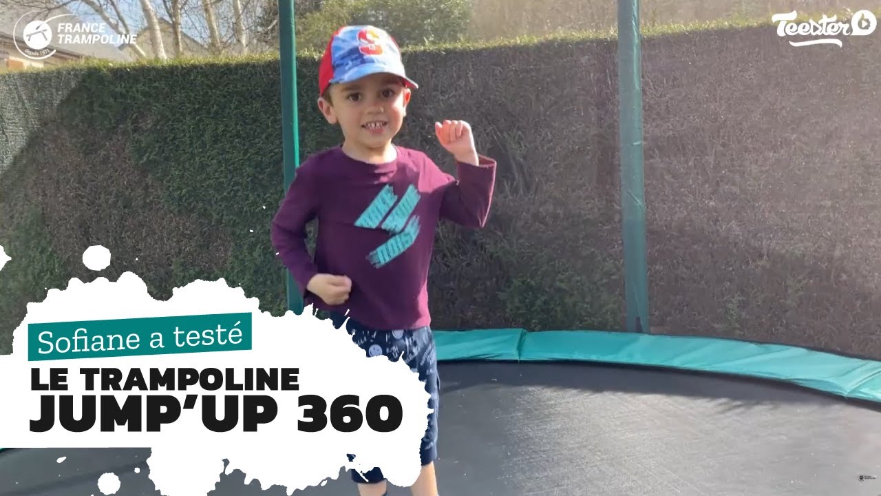Trampoline Jump'Up 360 - Présentation client du produit