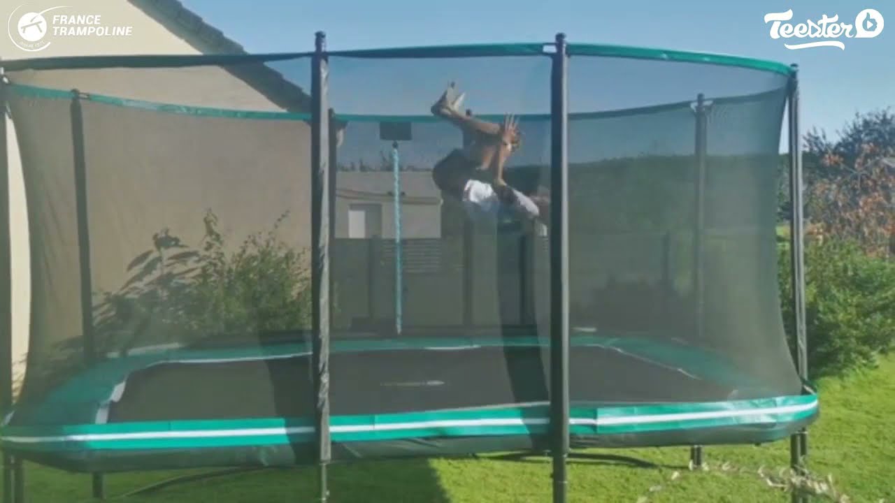 Apollo Sport 400 garden trampoline from France Trampoline - Unboxing