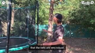 Garden trampoline, Pack Boost Up 300 from France Trampoline - Experience after 3 months