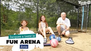 Le terrain multi-sport Fun Arena de chez France Trampoline - Unboxing