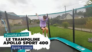 Trampoline Pack Apollo Sport 400 chez France Trampoline - Expérience après 3 mois