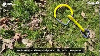 Ninja Course + Slackline from France Trampoline - Product assembly