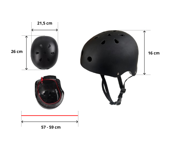 illustration de caractéristiques du produit Casque de protection