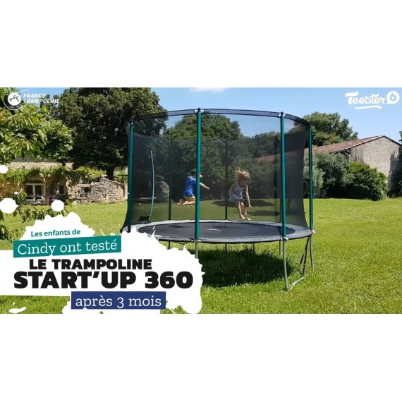 Trampoline rond avec filet de sécurité Start'Up 250 - ⌀ 2,44 m - France  Trampoline