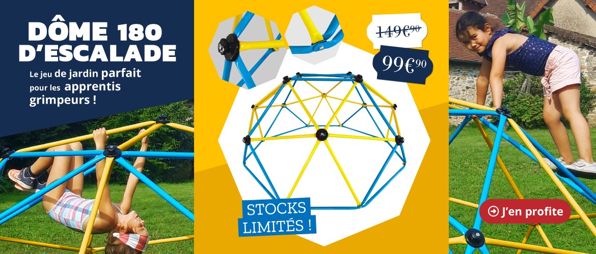 -50 &euro; sur le d&ocirc;me d'escalade 180