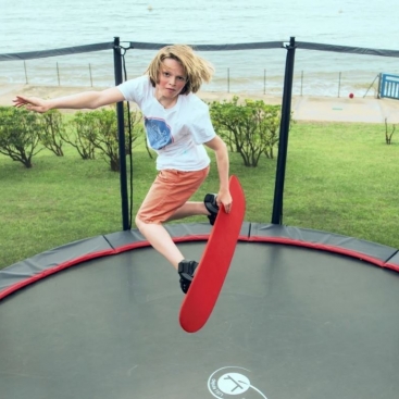 La planche Freestyle pour trampoline en action !