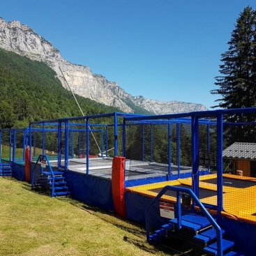 Les trampolines pour les professionnels
