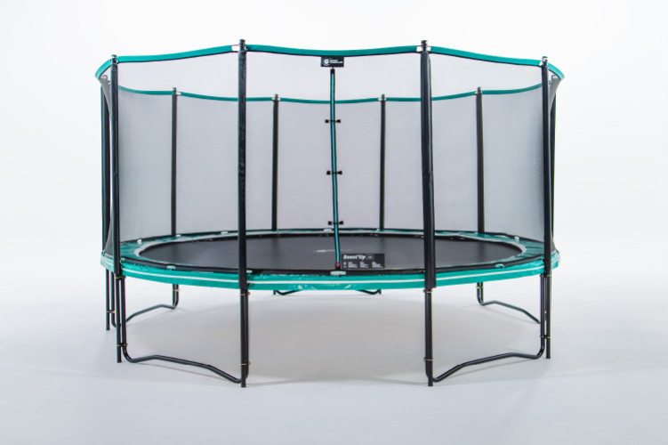 Filet De Sécurité Pour Trampoline 6/8 Barres - Taille 244 Cm à 427 Cm - Résistant Aux UV, Avec Fermeture éclair - 12