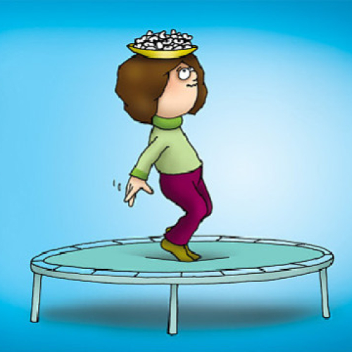 Le trampoline : l’allié ANTI FATIGUE !