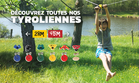 tyroliennes