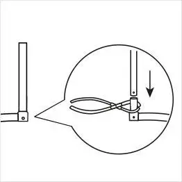 T junction component large zoom